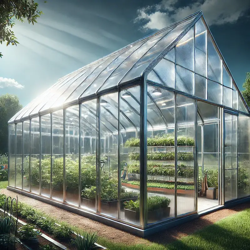 invernadero de policarbonato